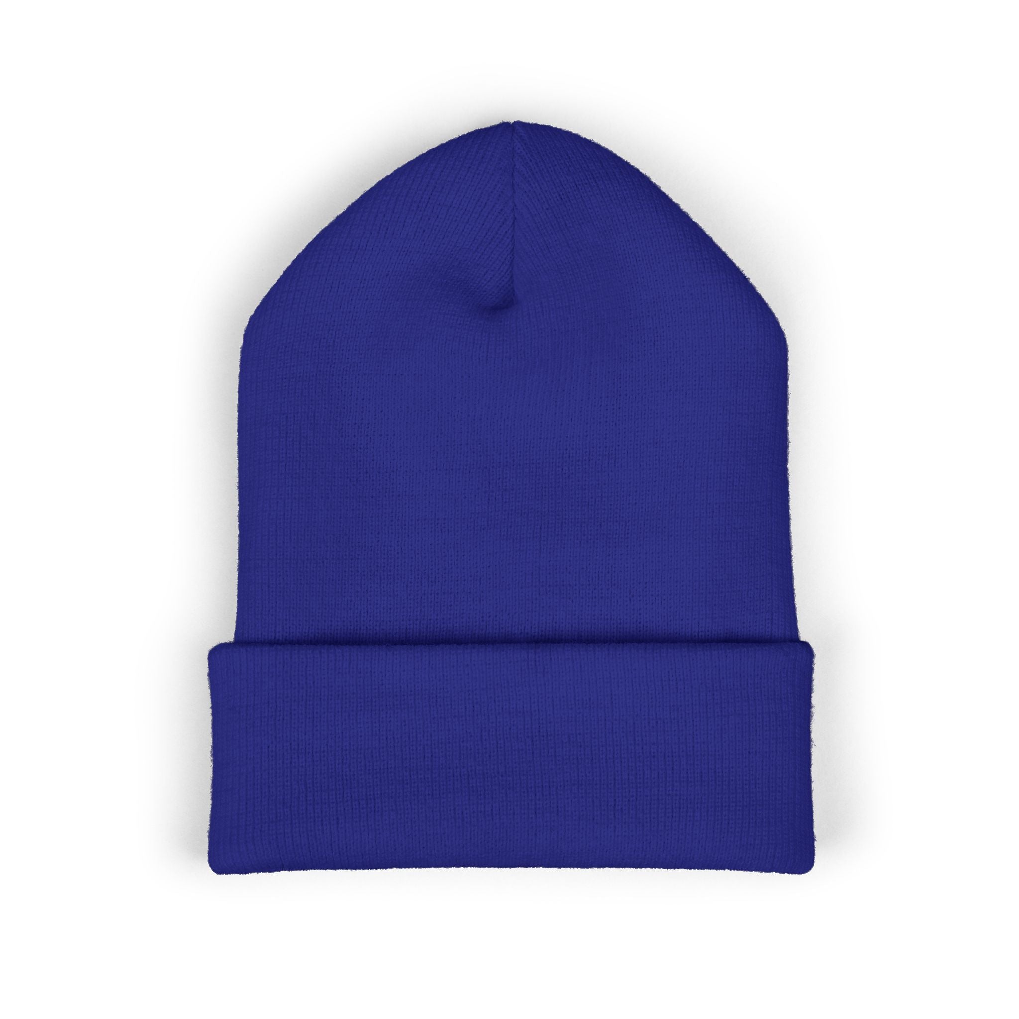 DripDivision Embroidered Cuffed Beanie – Streetwear Knit Hat