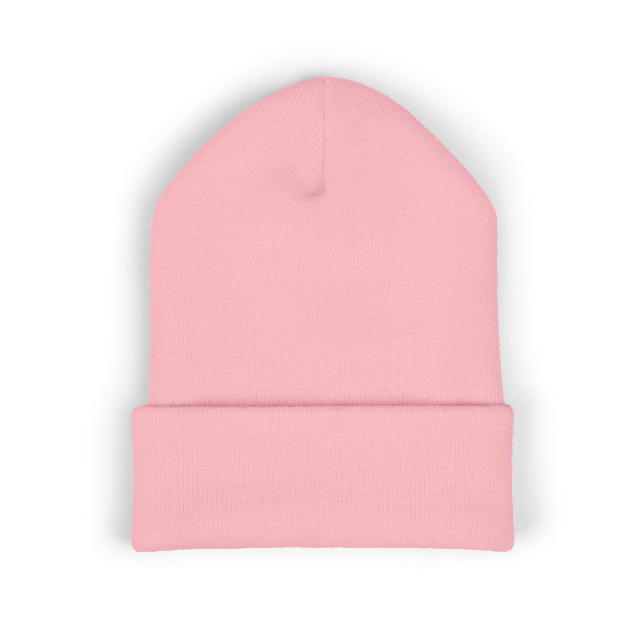 DripDivision Embroidered Cuffed Beanie – Streetwear Knit Hat