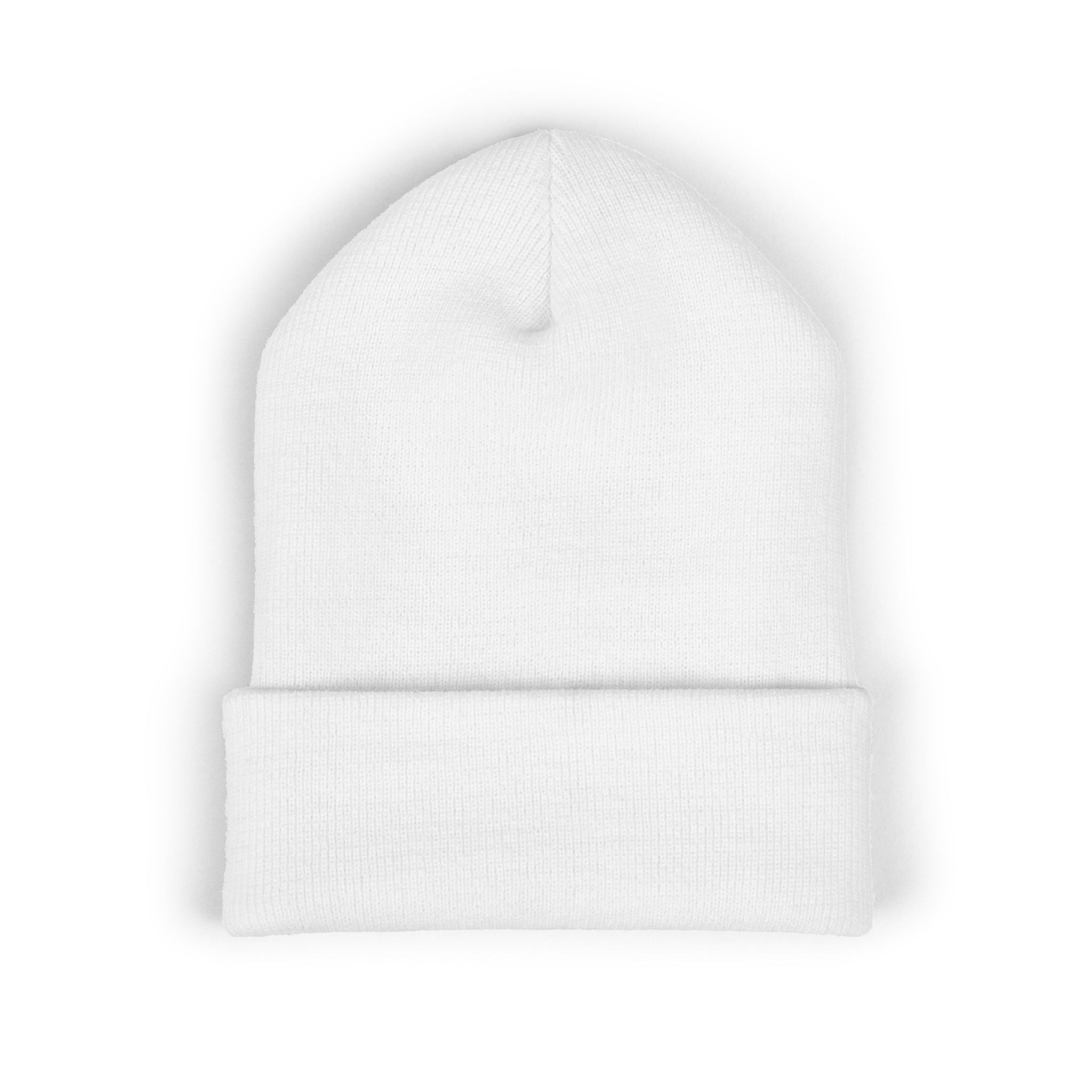 DripDivision Embroidered Cuffed Beanie – Streetwear Knit Hat